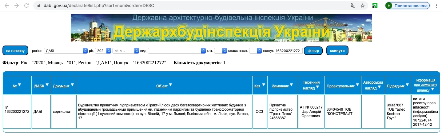 Сертификат о готовности Дом 2, ЖК Счастливый
