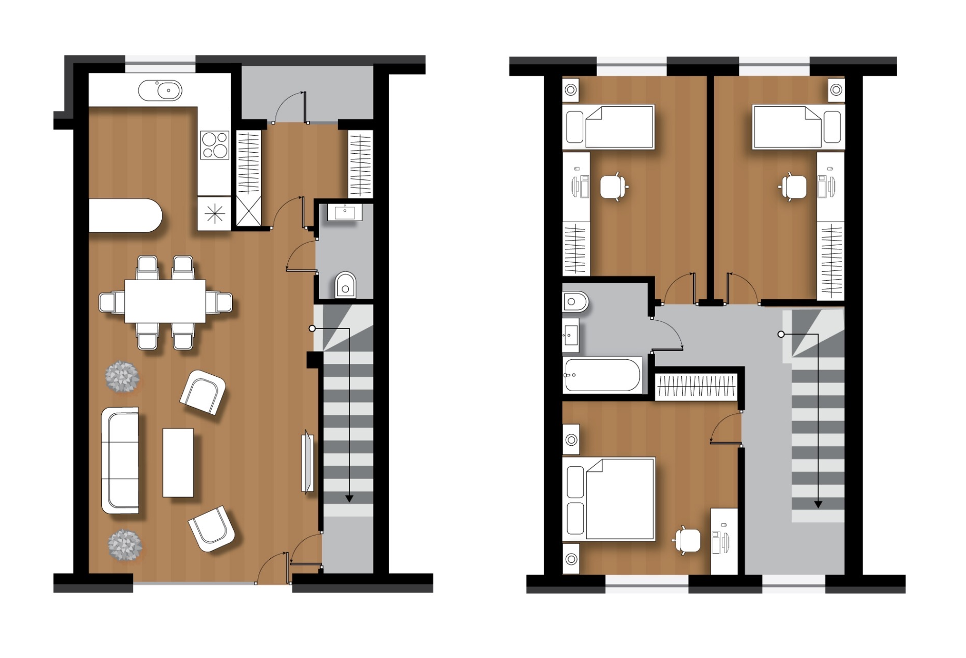 Таунхаус 118.6 м² в КМ на вул. Пржевальського, 6 від 11 130 грн/м², Рівне