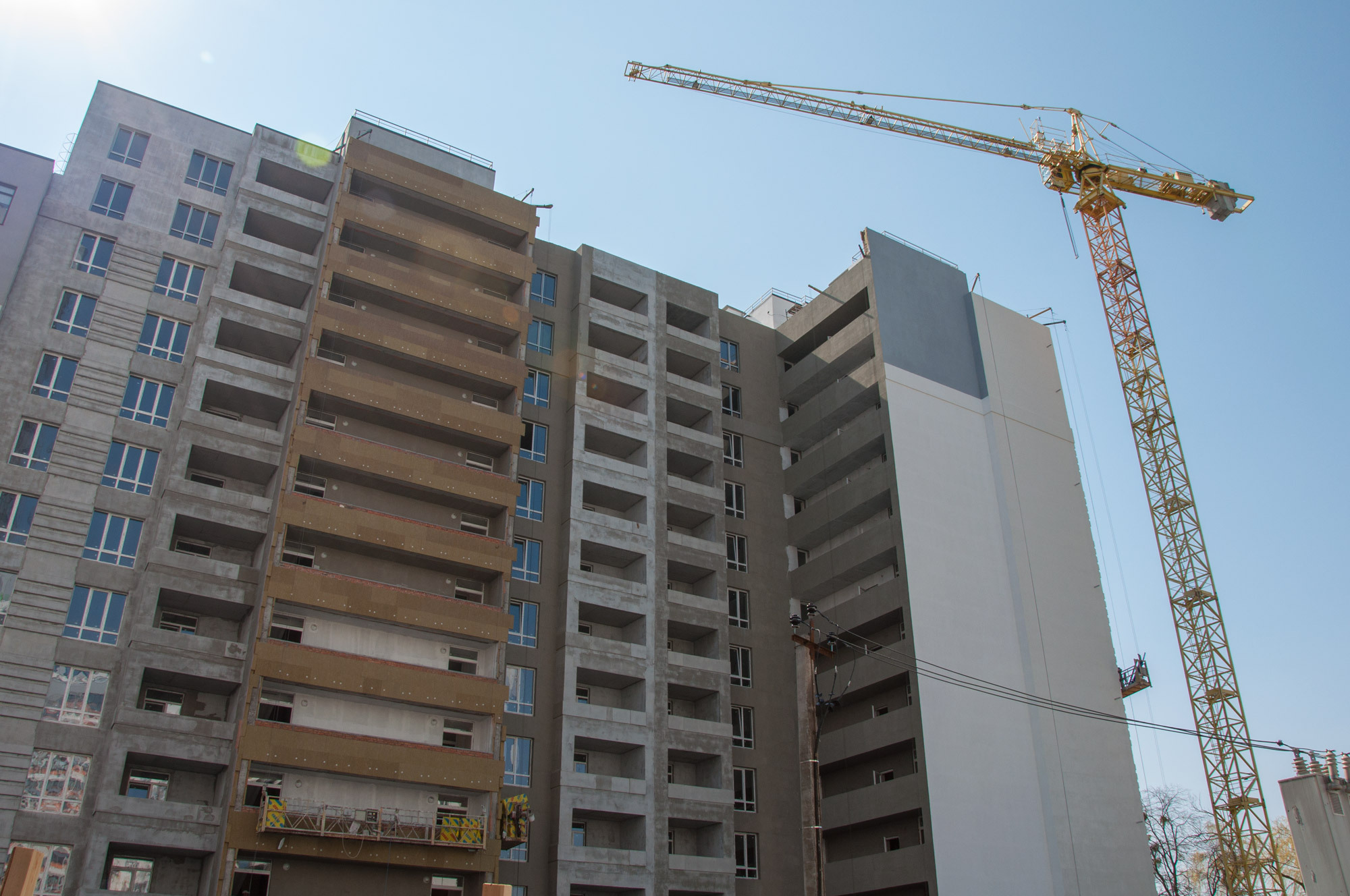 Хід будівництва ЖК Акварелі-2, квіт, 2020 рік