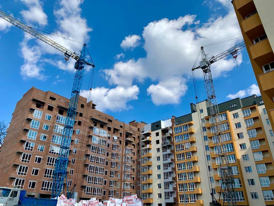Ход строительства ЖК Перлина Поділля, июнь, 2020 год