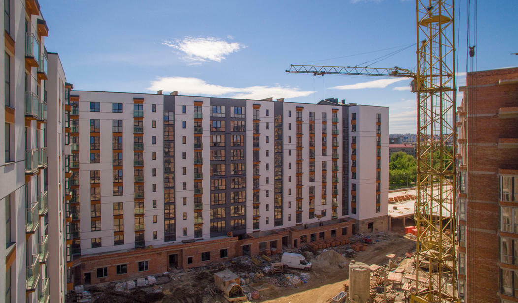 Хід будівництва ЖК Містечко Липки, трав, 2020 рік
