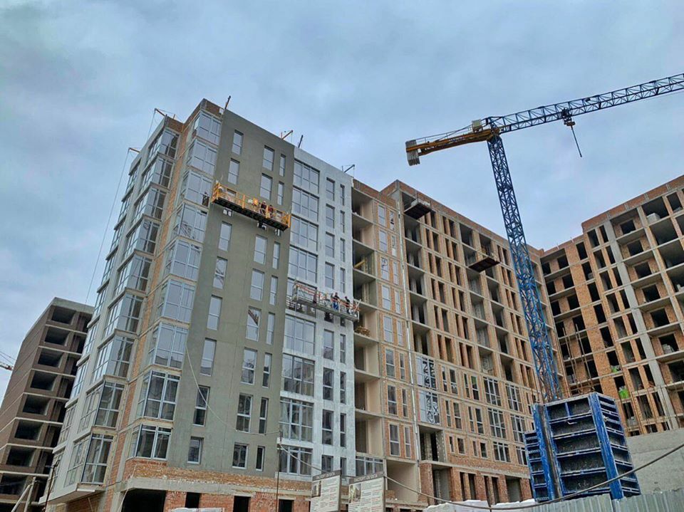 Ход строительства ЖК Plus 2, апр, 2020 год