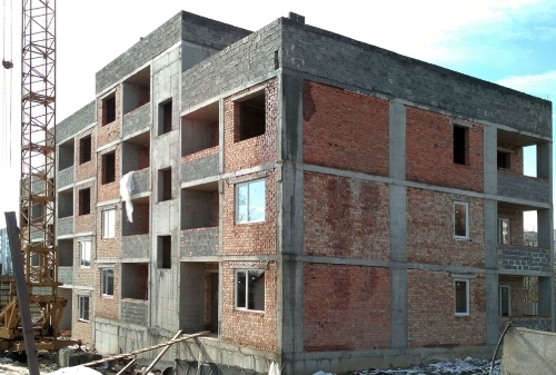 Ход строительства ЖК на ул. Расточье, 122, март, 2020 год