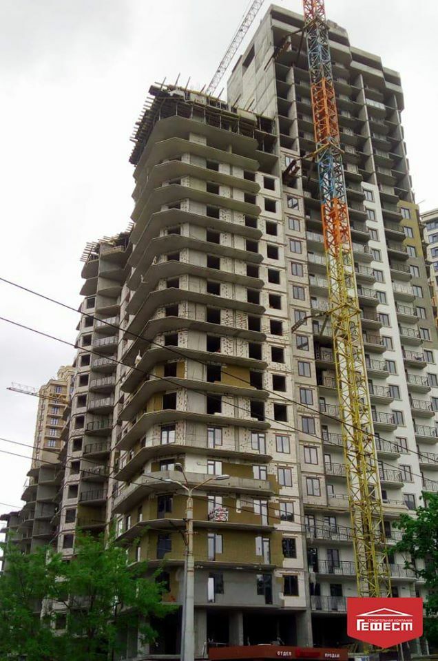 Хід будівництва ЖК Родос, квіт, 2020 рік