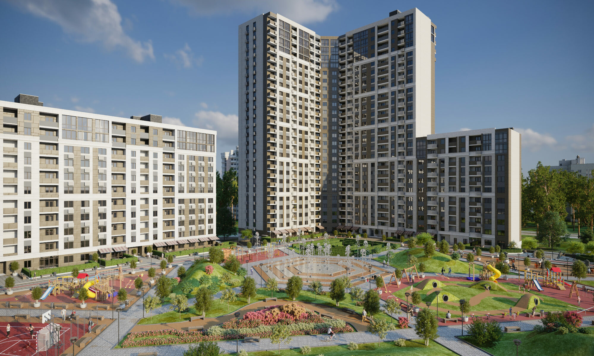 Жилой комплекс Святобор, застройщик City One Development