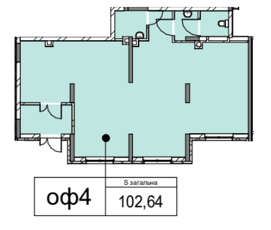 Офіс 102.64 м² в ЖК OK`LAND від 32 700 грн/м², Київ