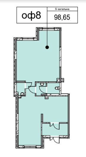 Офіс 98.65 м² в ЖК OK`LAND від 32 700 грн/м², Київ