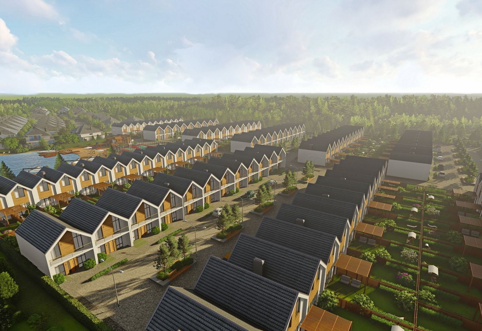 Котеджне містечко Prydesenya Eco Village, забудовник Придесення БУД