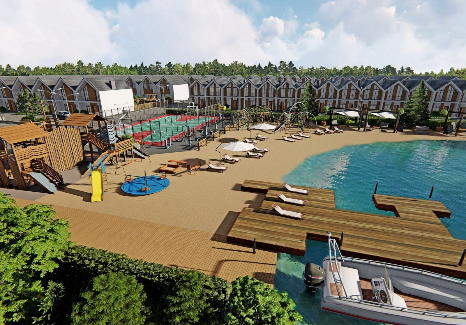 КМ Prydesenya Eco Village, с. Рожни, ул. Свободи, 620