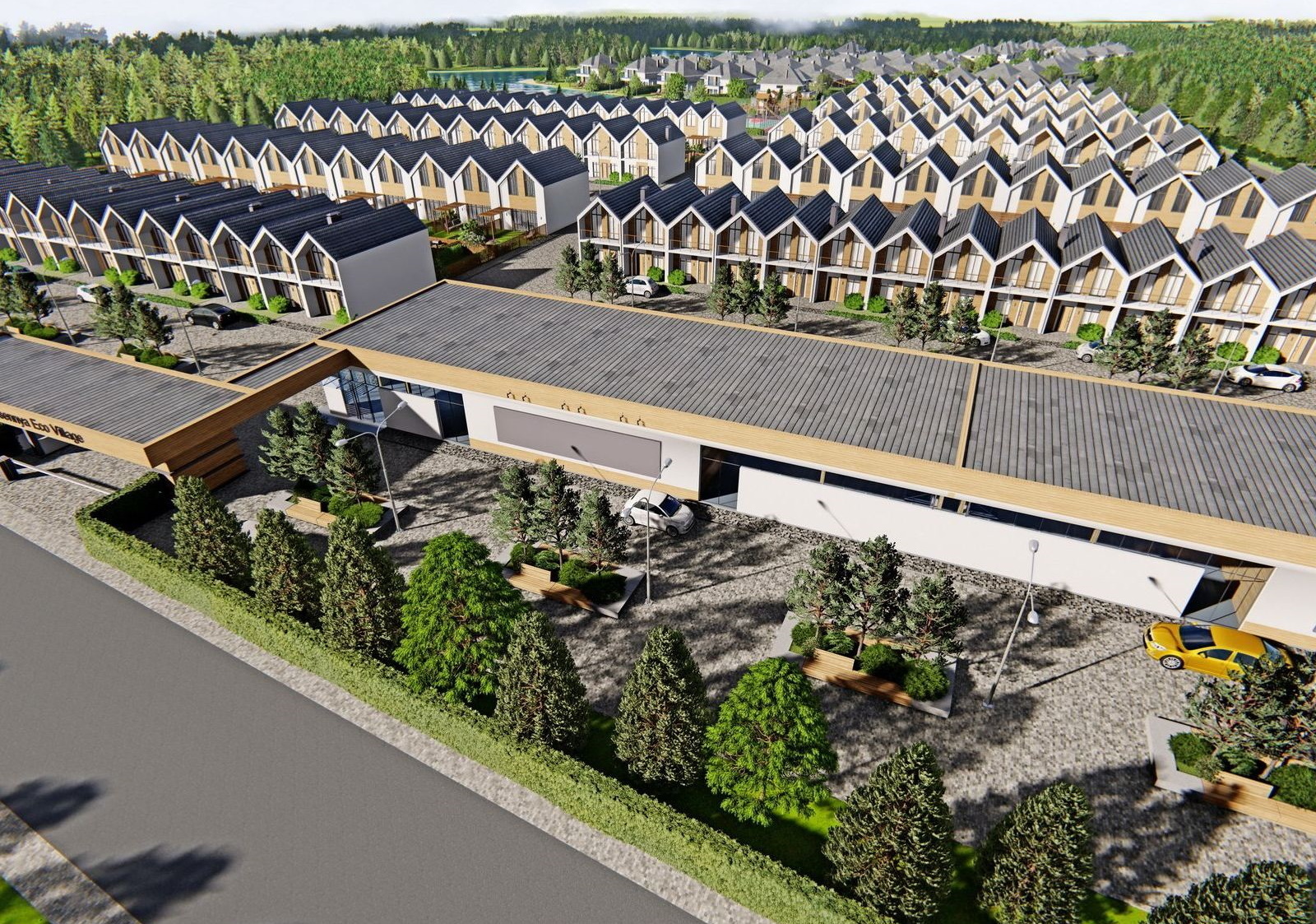 КМ Prydesenya Eco Village, с. Рожни