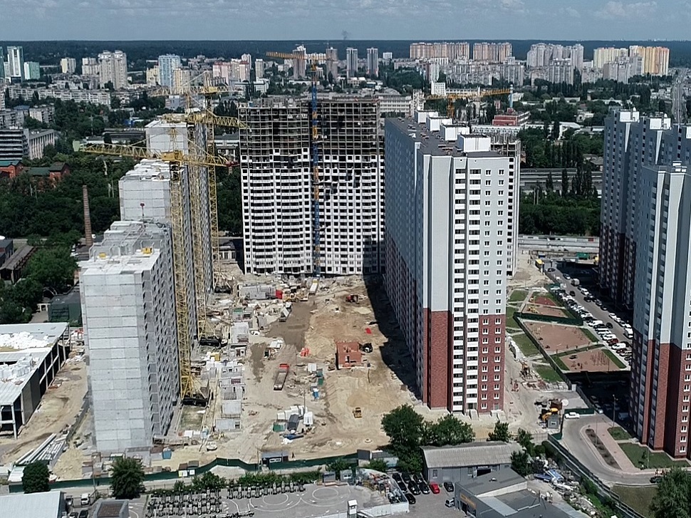 Хід будівництва ЖК Navigator, черв, 2020 рік
