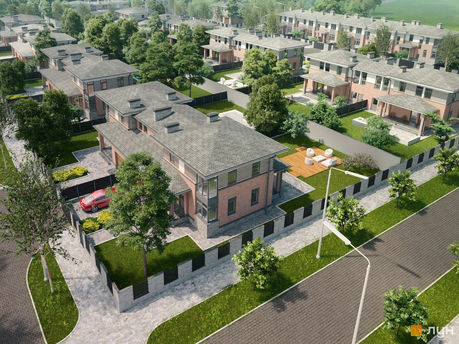 Коттеджный посёлок Ecopark, Полтава