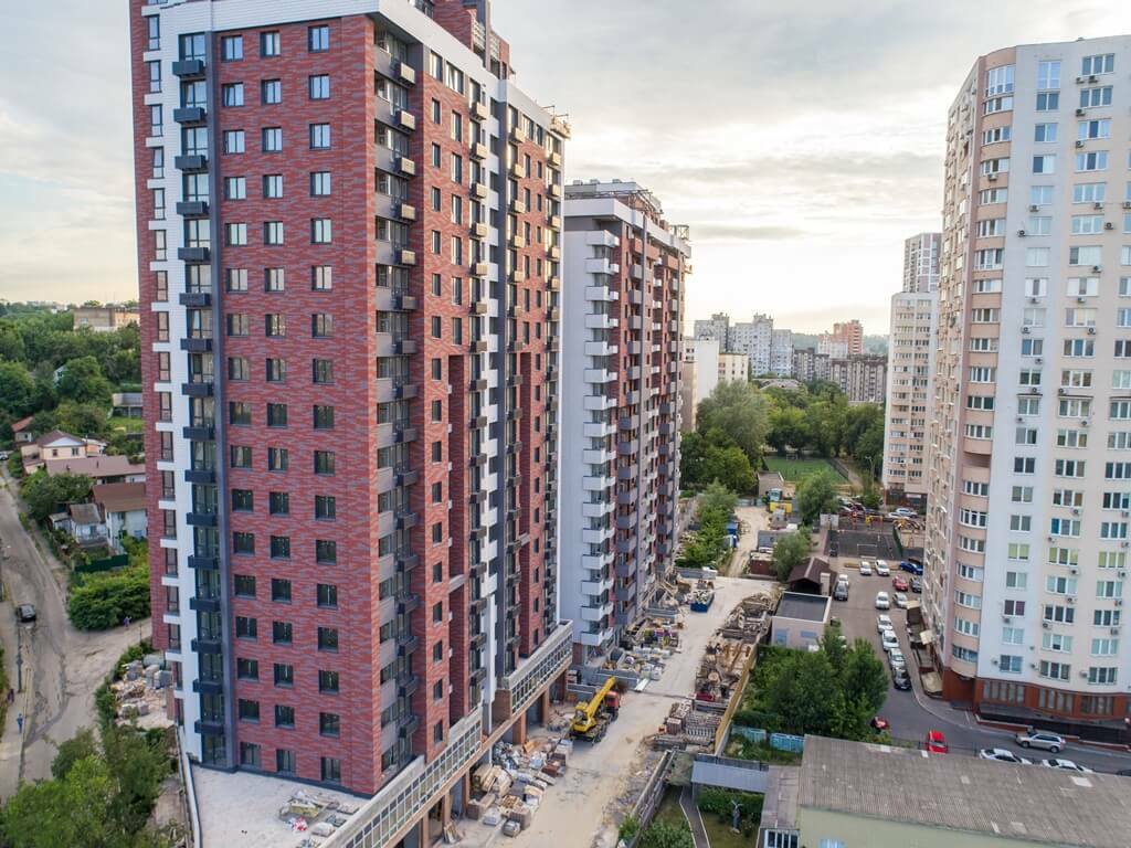 Ход строительства ЖК West House, июнь, 2020 год