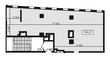 Офіс 102.21 м² в ЖК Be the One від 35 945 грн/м², Київ
