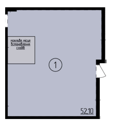 Офис 52.1 м² в ЖК Praga-2 от застройщика, Киев