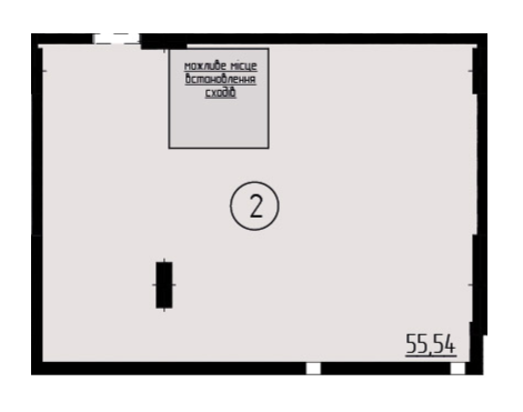 Офис 55.54 м² в ЖК Praga-2 от застройщика, Киев