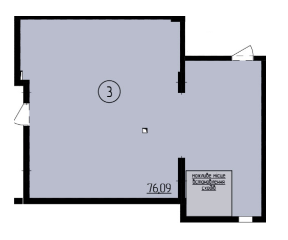 Офис 76.09 м² в ЖК Praga-2 от застройщика, Киев