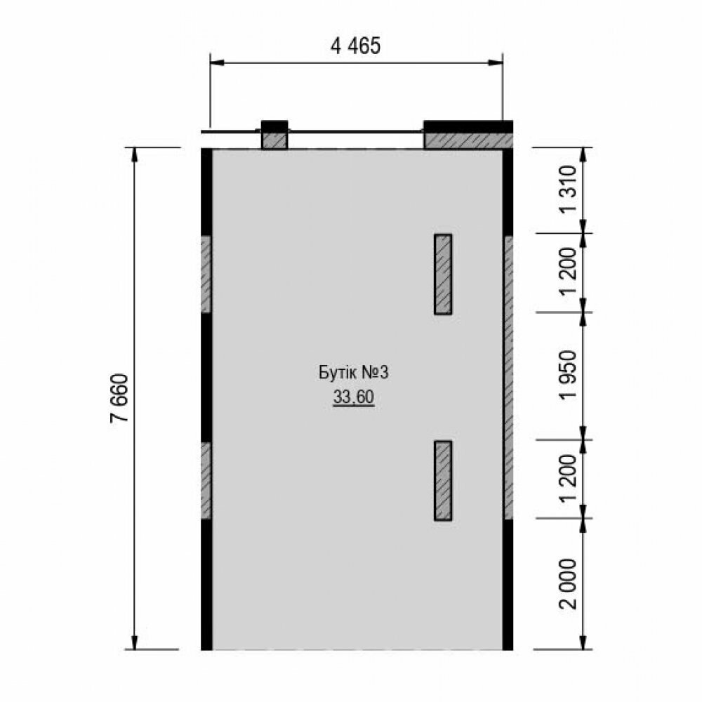 Помещение свободного назначения 33.6 м² в ЖК PUSHA HOUSE от 39 731 грн/м², Киев