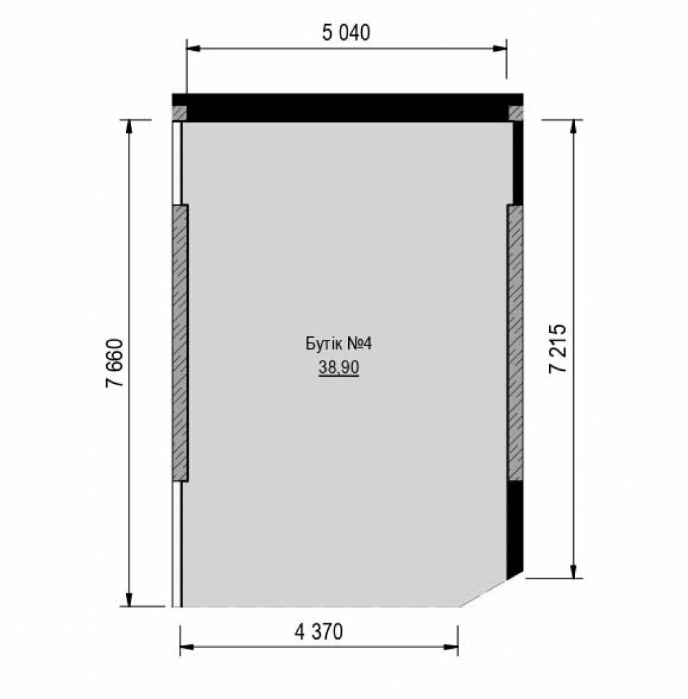 Помещение свободного назначения 38.9 м² в ЖК PUSHA HOUSE от 39 732 грн/м², Киев