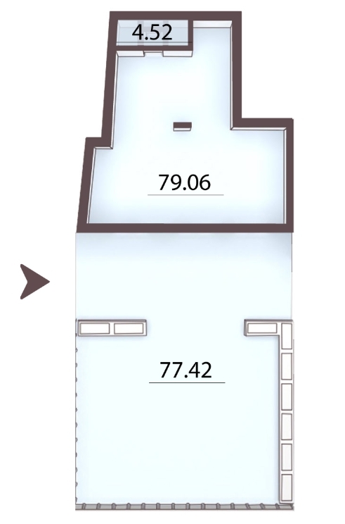 Офіс 79.06 м² в ЖК Камертон від забудовника, Київ