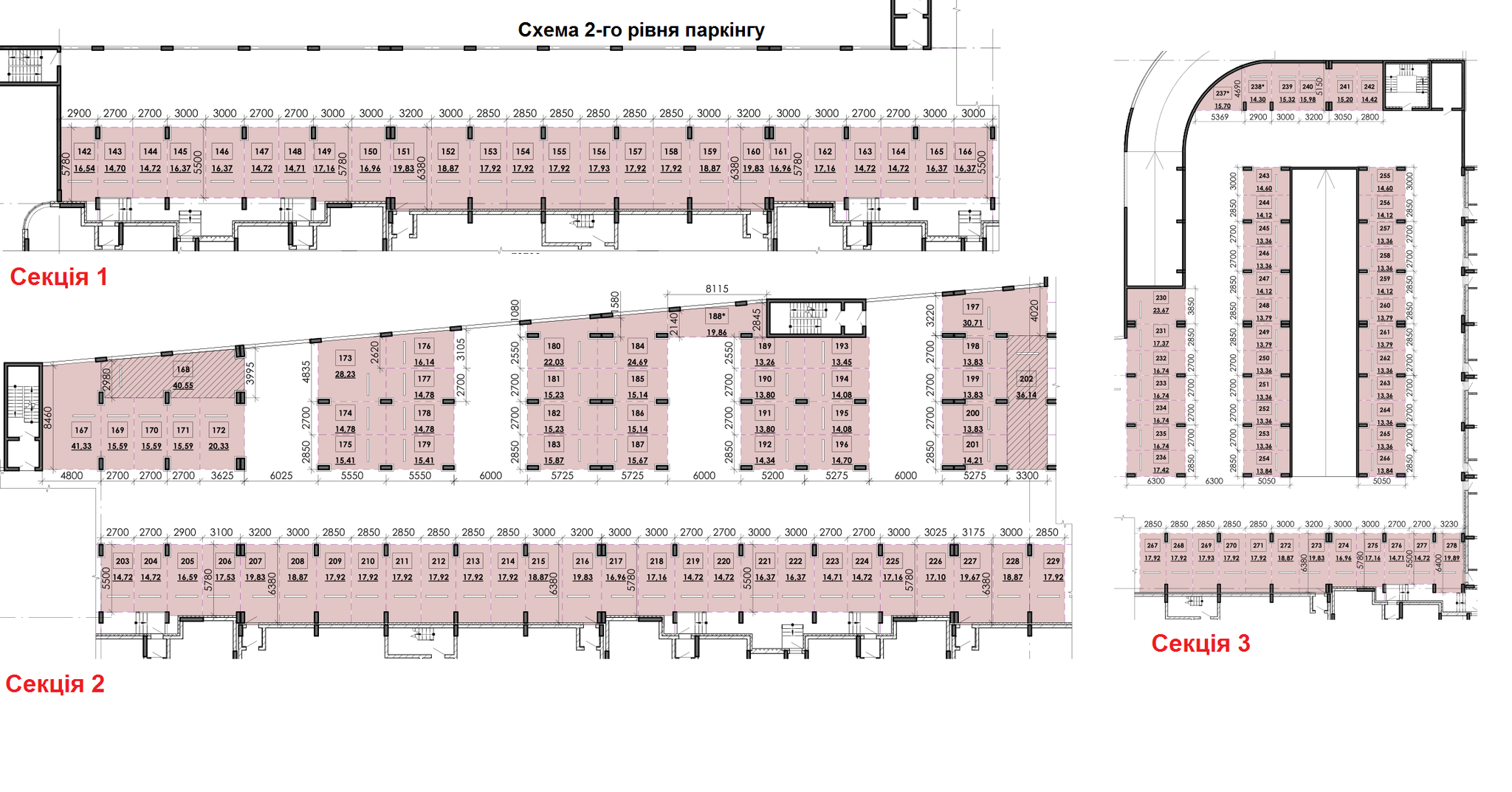Машиномісце 20.33 м² в ЖК Урлівський-2 від 35 809 грн/м², Київ