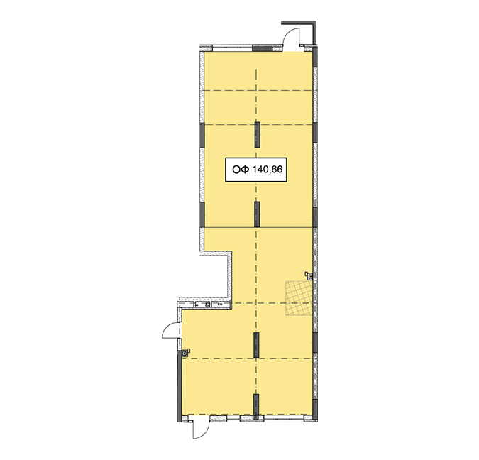 Офис 140.66 м² в ЖК Ривьера от застройщика, Киев