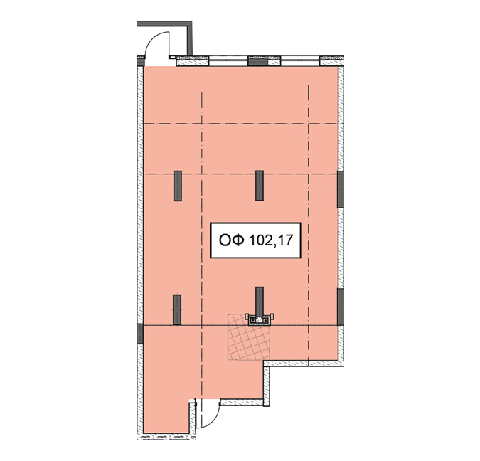 Офис 102.17 м² в ЖК Ривьера от застройщика, Киев