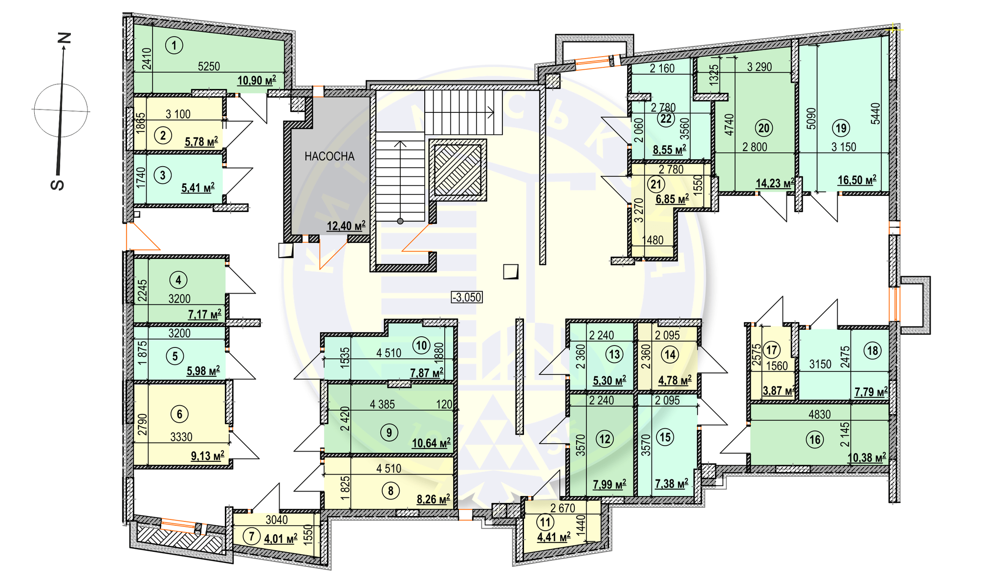 Комора 5.78 м² в ЖК Італійський квартал від забудовника, Київ