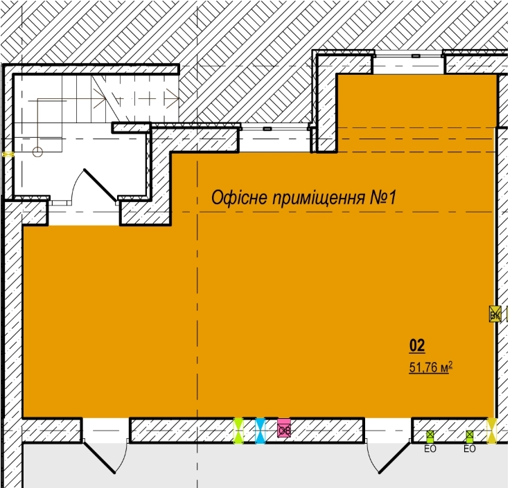 Офіс 51.76 м² в ЖК Вишгород Сіті Парк від забудовника, м. Вишгород
