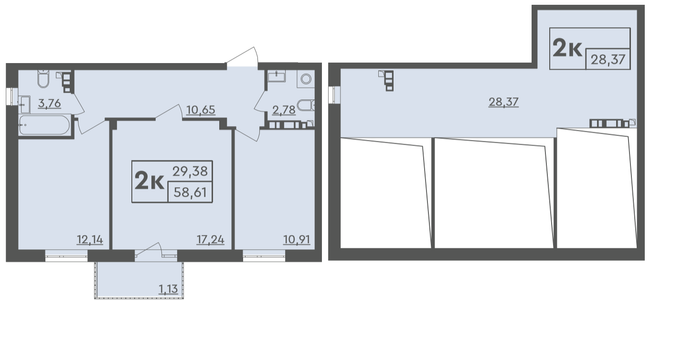 Дворівнева 58.61 м² в ЖК Scandia від 18 500 грн/м², м. Бровари