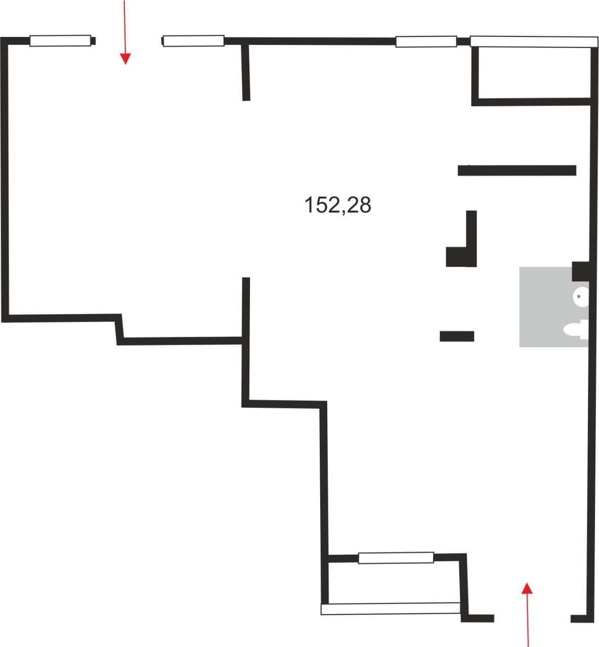 Помещение свободного назначения 152.28 м² в ЖК Paradise Avenue от 24 000 грн/м², с. Крюковщина
