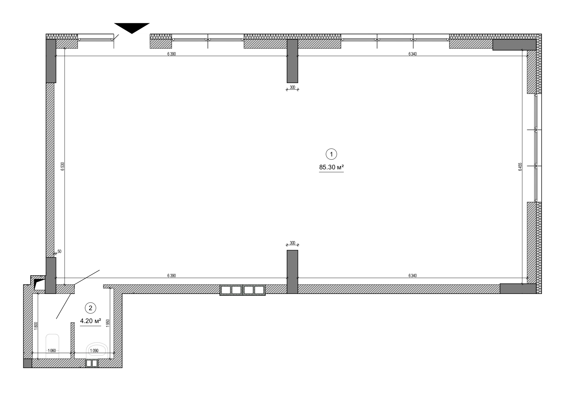 Торговельне приміщення 89.5 м² в ЖК Forward від 38 942 грн/м², Київ