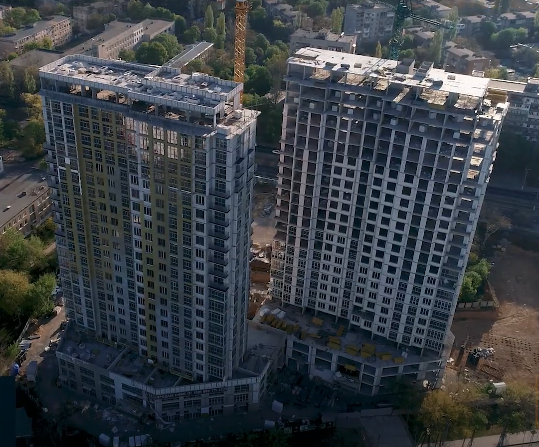 Хід будівництва ЖК Manhattan, квіт, 2020 рік