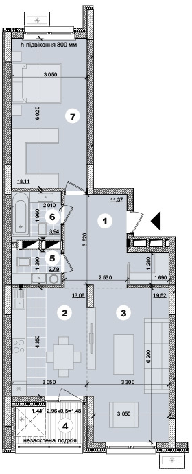 2-кімнатна 70.27 м² в ЖК на вул. Євгена Маланюка (Сагайдака), 101 від 34 000 грн/м², Київ