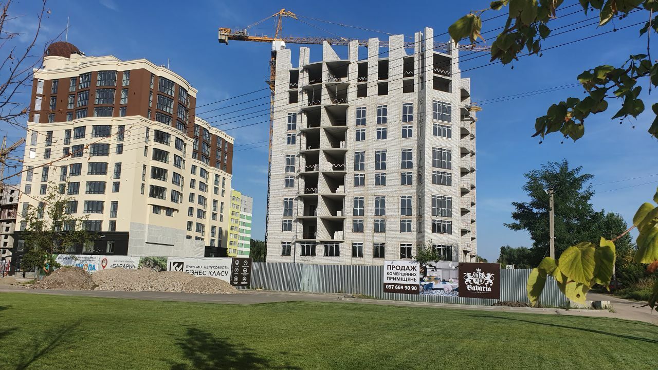 Ход строительства ЖК Bavaria City, авг, 2020 год