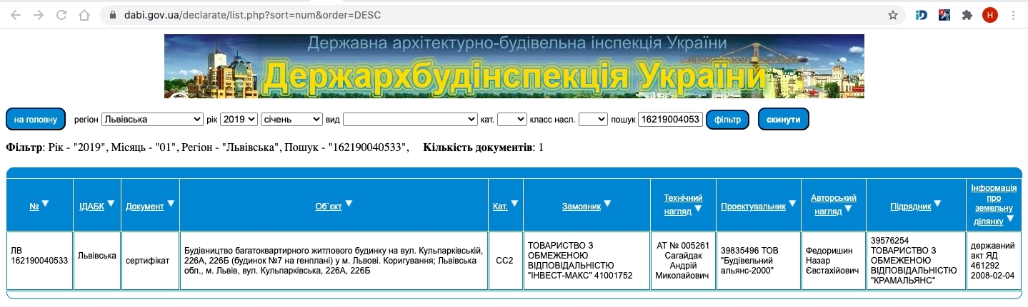 Сертификат о готовности Дом 2 (секция Б8), ЖК Город трав