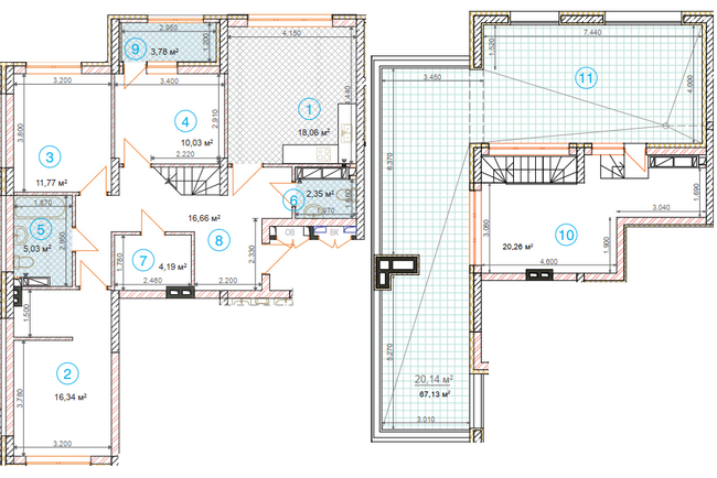 Дворівнева 128.61 м² в ЖК SKY AVENUE від 27 524 грн/м², Київ