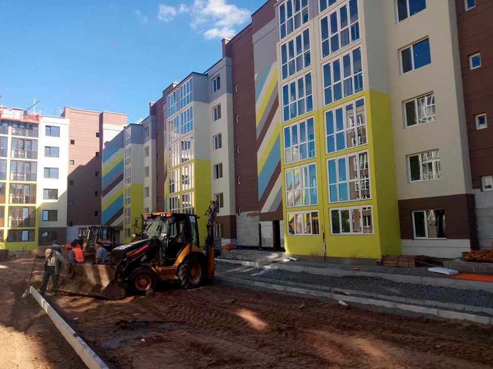 Ход строительства ЖК Welcome Home на Стеценко, сен, 2020 год