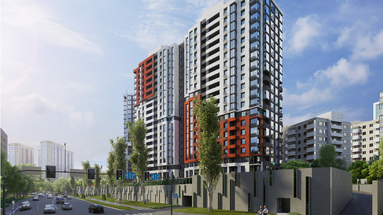 ЖК CITY HUB, Киев, ул. Кудряшова, 8-10