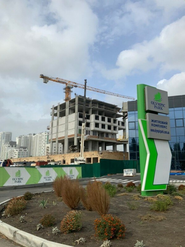 Хід будівництва ЖК Olympic Park, вер, 2020 рік