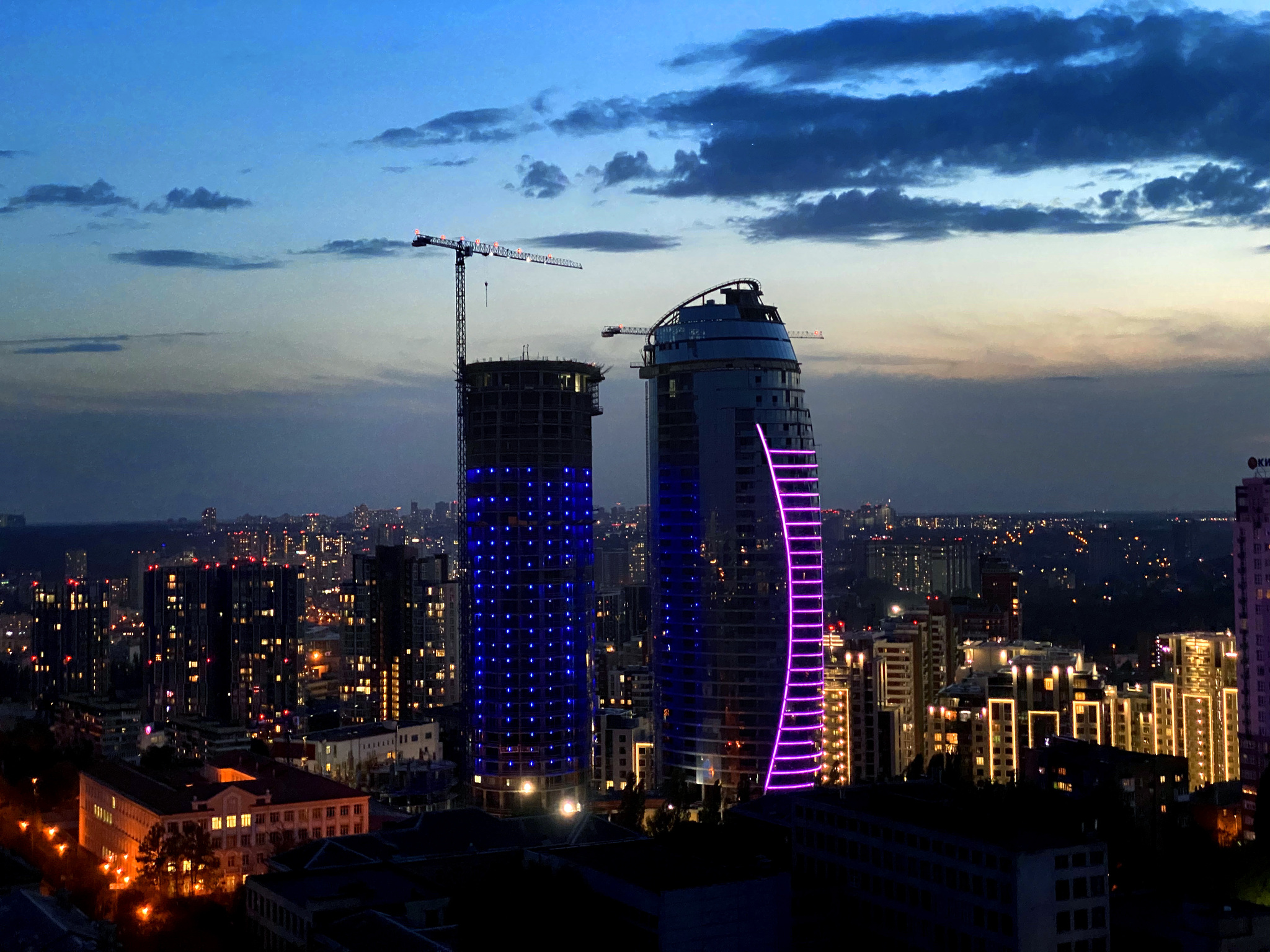 Хід будівництва ЖК Taryan Towers, жовт, 2020 рік