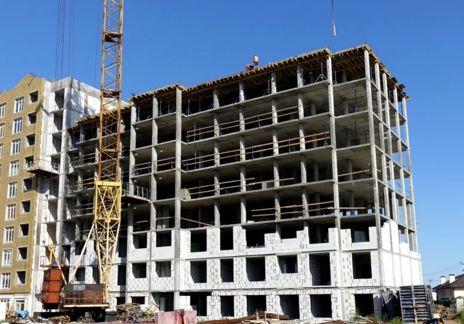Ход строительства ЖК Orange Park, авг, 2020 год