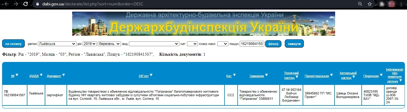 Сертификат о готовности Дом 11, ЖК Семицвет