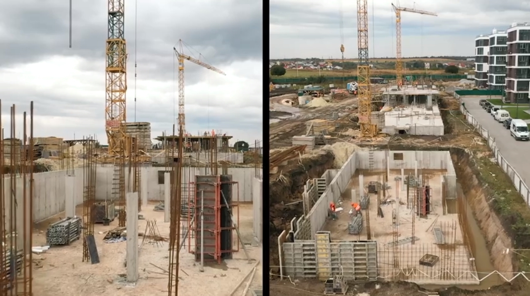 Хід будівництва ЖК Grand Village, жовт, 2020 рік
