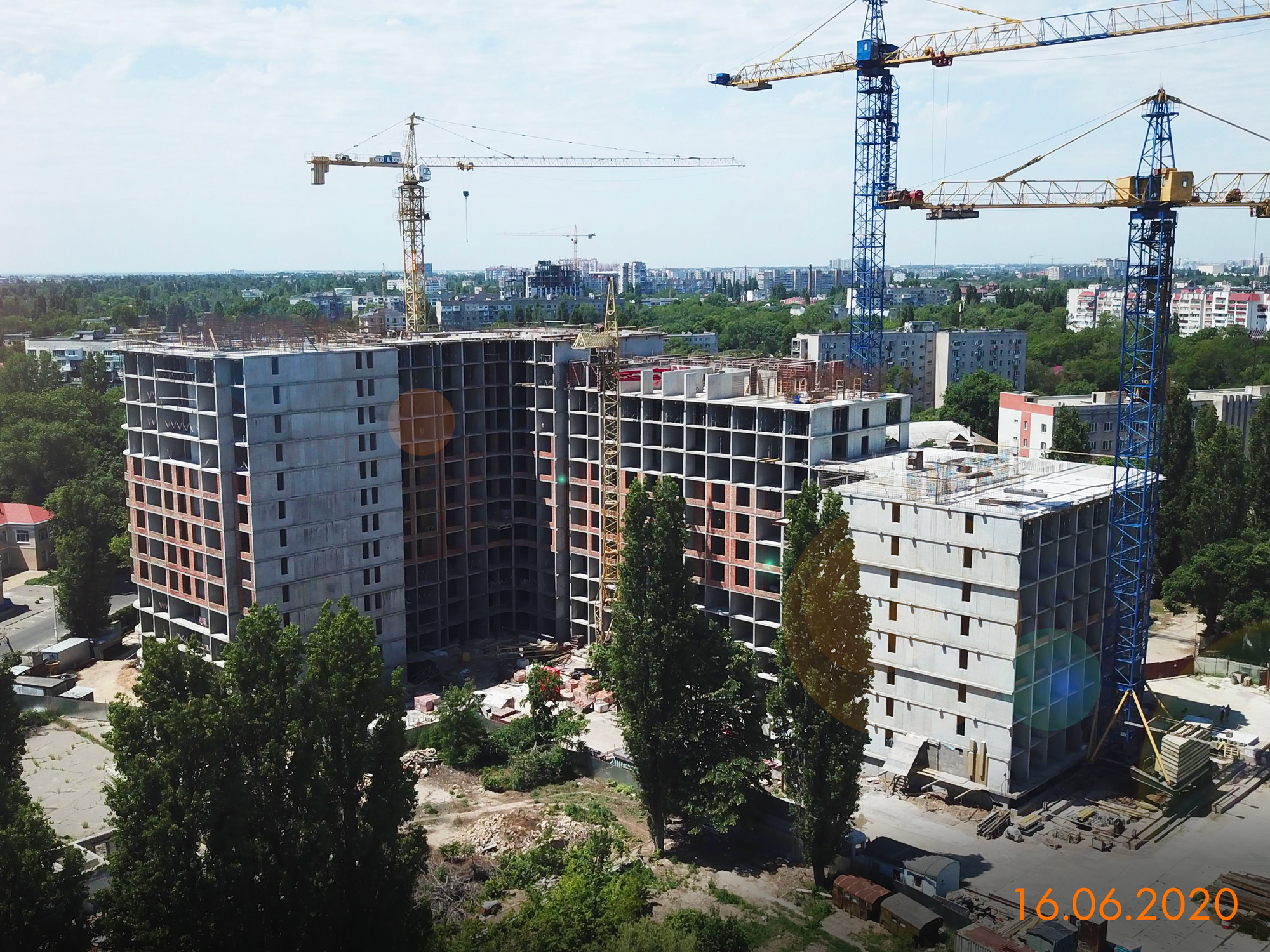 Хід будівництва ЖК Modern, черв, 2020 рік