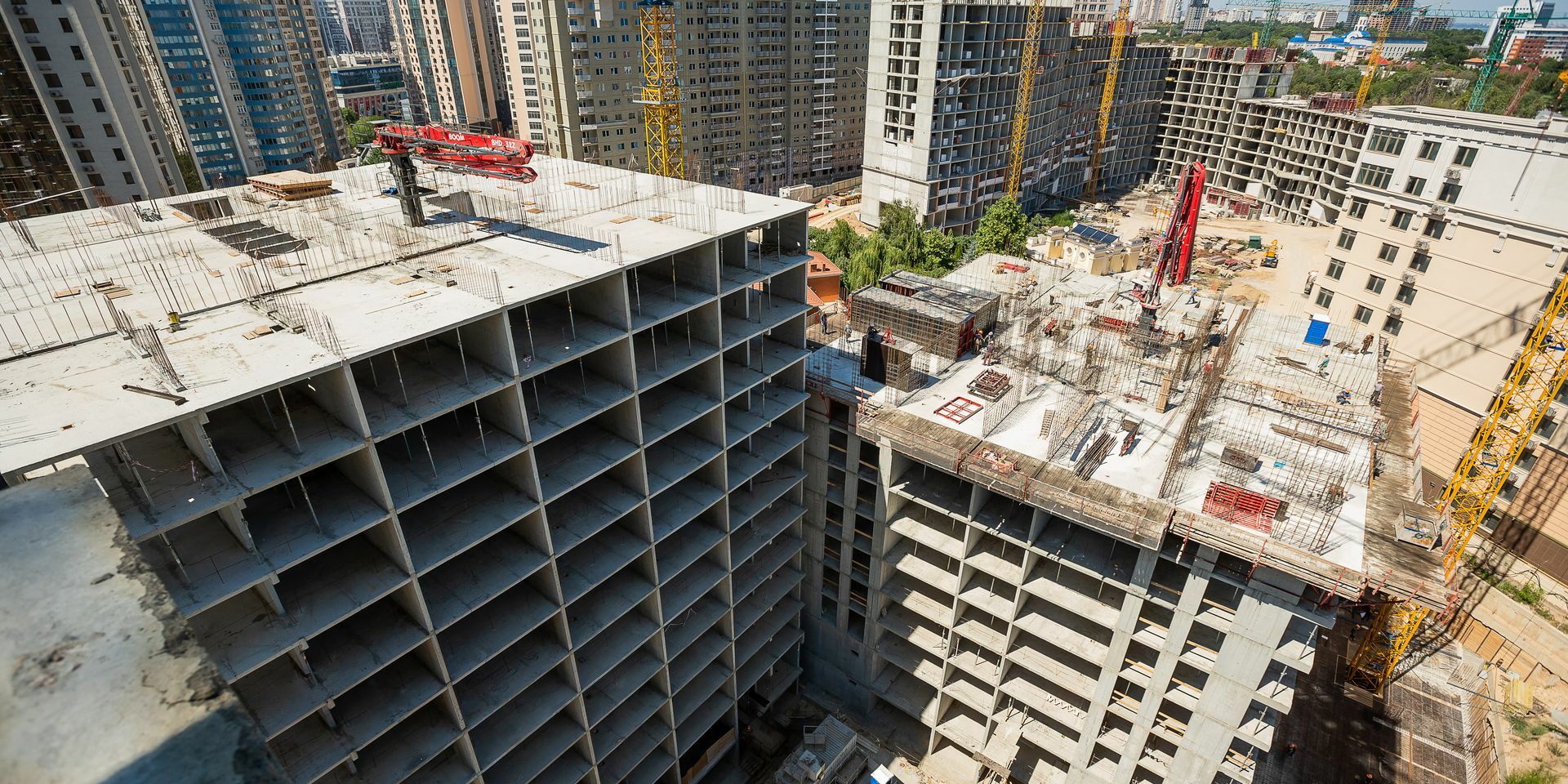 Хід будівництва ЖК Sea View, серп, 2020 рік