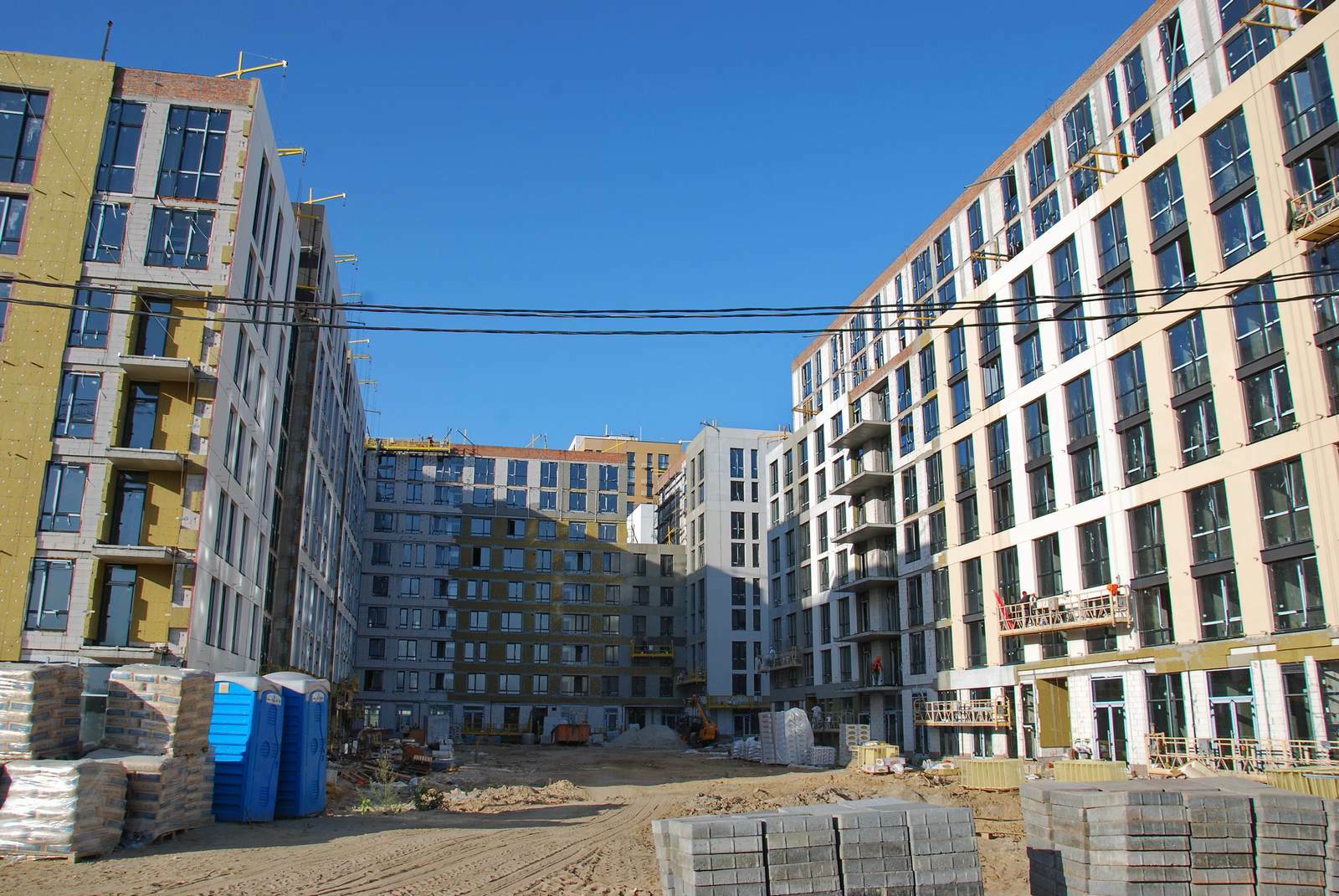 Хід будівництва ЖК Файна Таун, жовт, 2020 рік