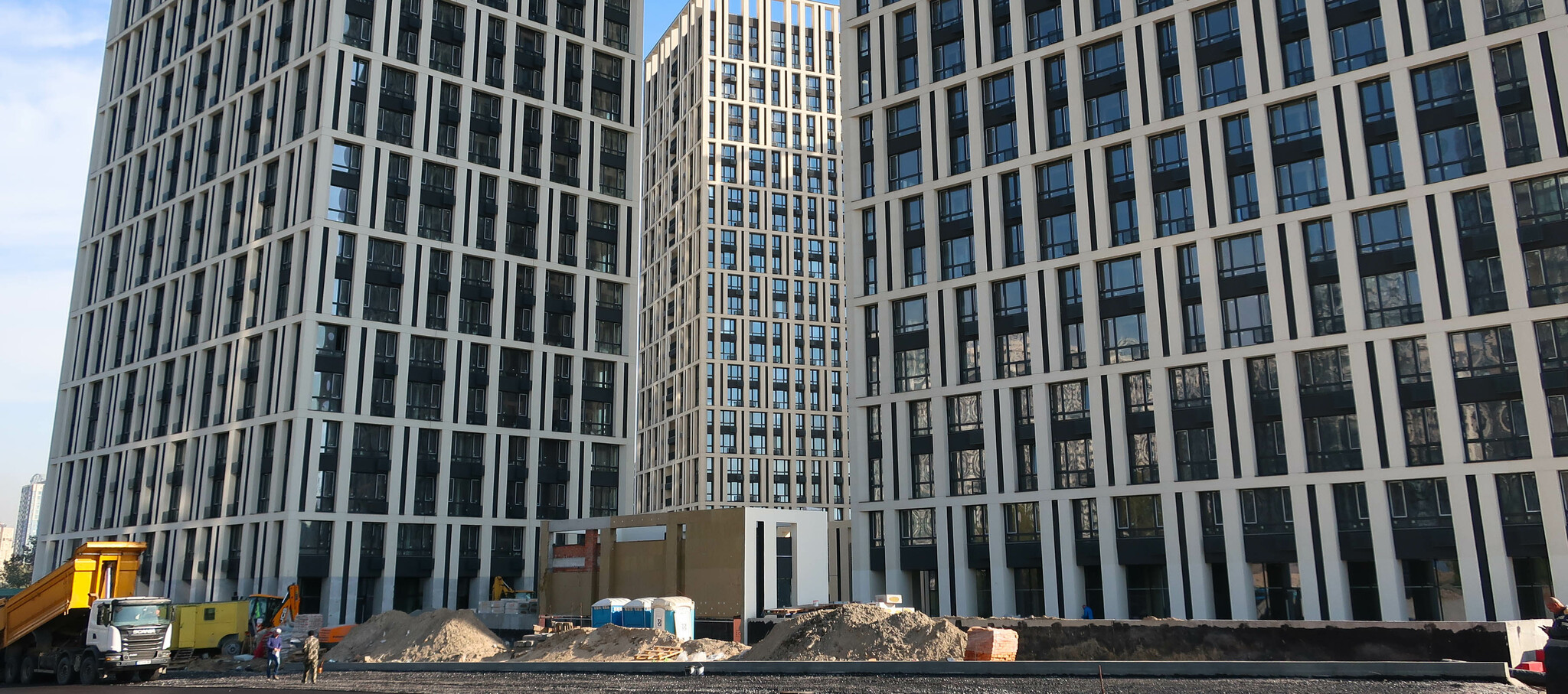 Хід будівництва ЖК Славутич, жовт, 2020 рік