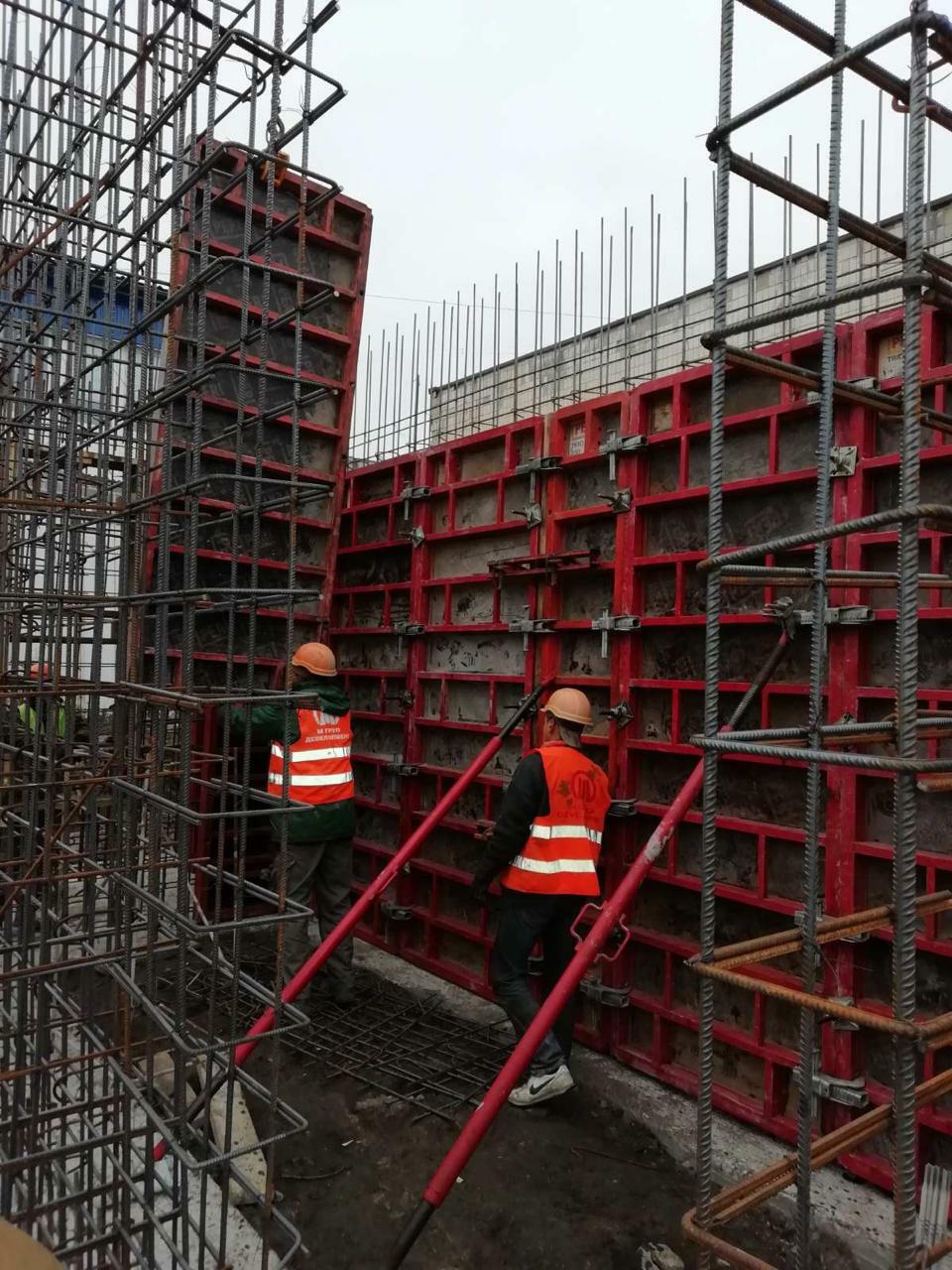 Ход строительства ЖК Президент Холл, ноя, 2020 год