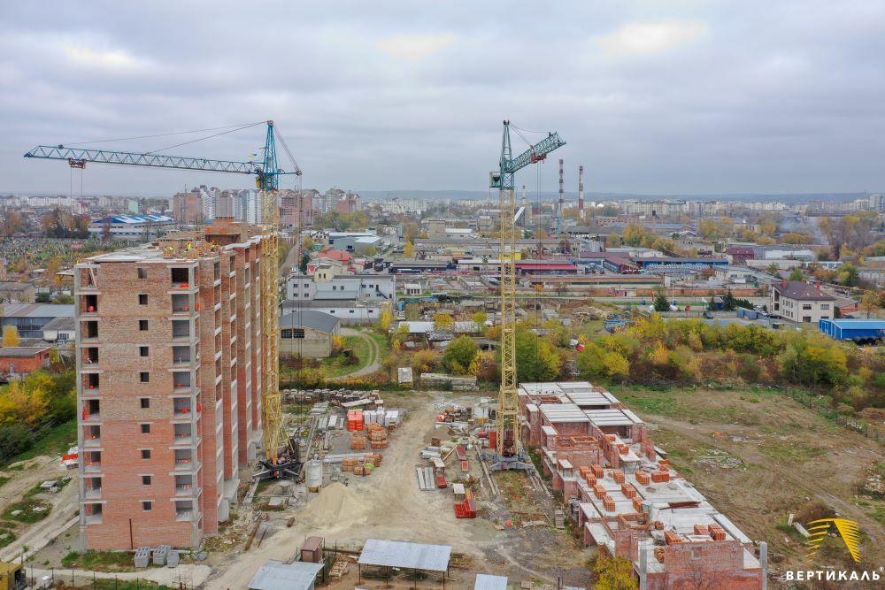 Ход строительства ЖК Городок Мануфактура, окт, 2020 год